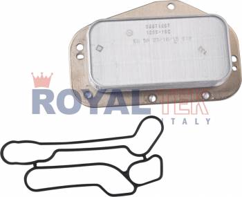 ENFRIADOR DE ACEITE MOTOR ROYALTEK CHEVROLET CRUZE / SONIC / TRACKER -  MOTORES 1.6  / 1.8 16V --- OEM 55355603 5557168 565083 5535560